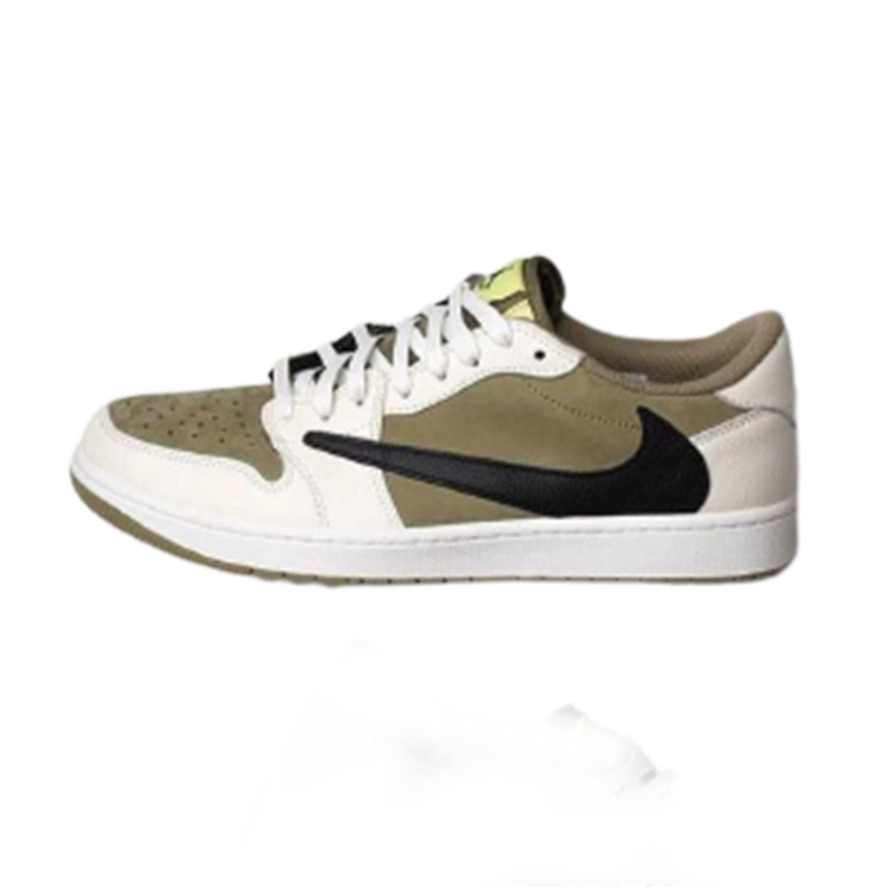 Tenisky a topánky Jordan Travis Scott x Air Jordan 1 Low Golf "Olive" Zelené | FZ3124-200, 0