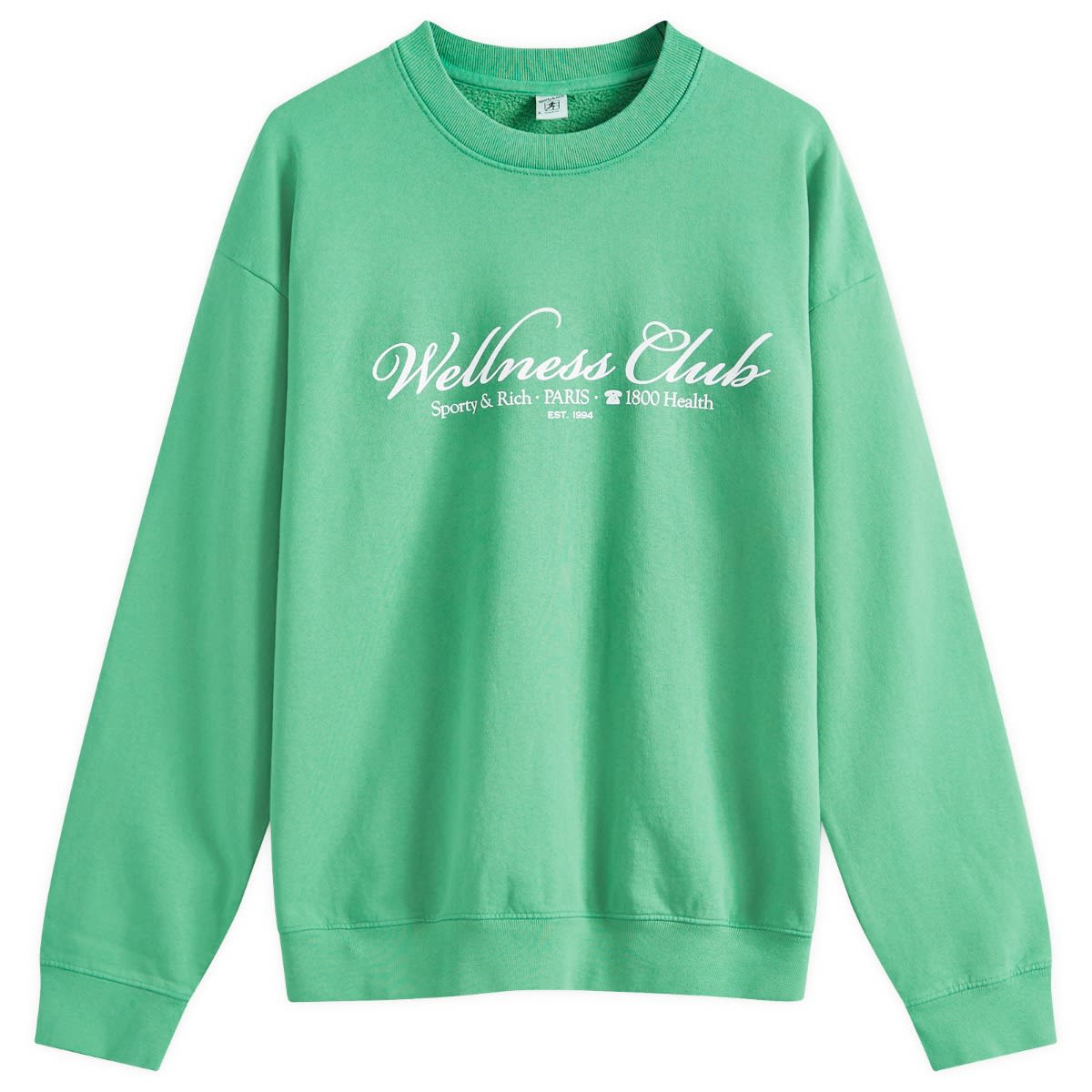 Mikina Sporty & Rich 1800 Health Zelené | WS067S405HV-177, 0