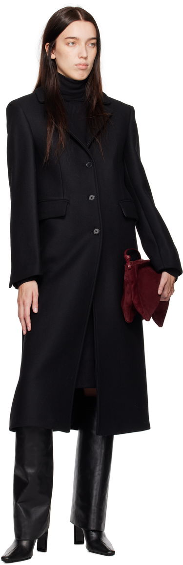Kabáty Loulou de Saison Loulou de Saison Alisa Long Coat Čierna | ALISA, 3