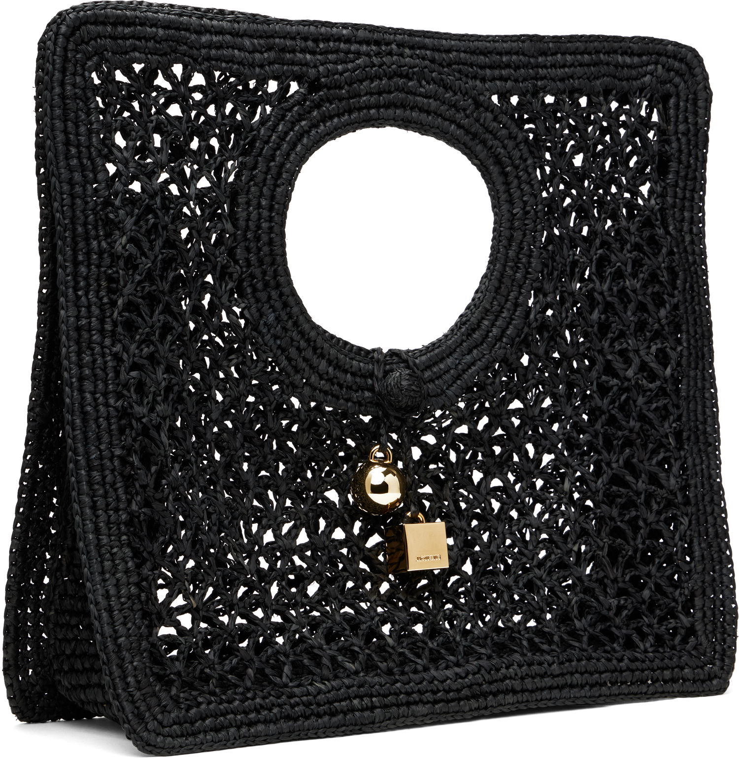 Kabelka Jacquemus Jacquemus La Croisière 'The Spiaggia' Small Square Tote Čierna | 24H251BA421-3219, 1