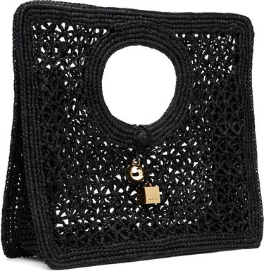 Kabelka Jacquemus Jacquemus La Croisière 'The Spiaggia' Small Square Tote Čierna | 24H251BA421-3219, 1