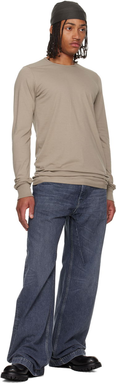 Džínsy Rick Owens Jeans Faded Wide-Leg DRKSHDW Concordians Geth Modrá | DU02E7351 DGY, 3