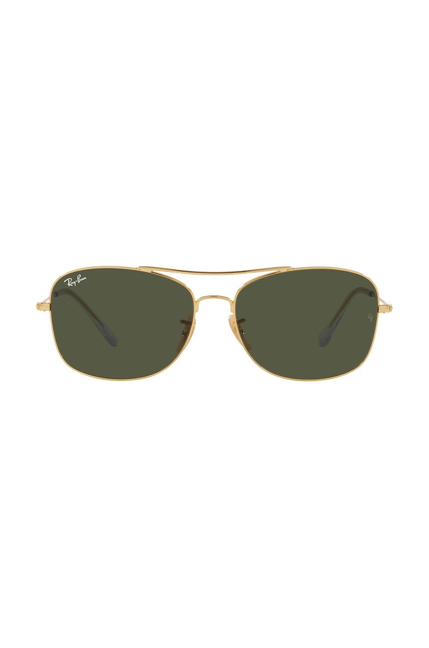 Slnečné okuliare Ray-Ban Square Aviator Double Bridge Sunglasses Metalická | 0RB3799.001.31, 1