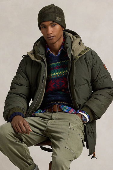 Sveter Polo by Ralph Lauren Fair Isle Wool Sweater Modrá | 710949297, 4