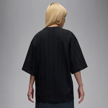 Tričko Jordan Brooklyn Loose-Fit T-Shirt with 23 and Vertical Stripes Čierna | HV0399-010, 3