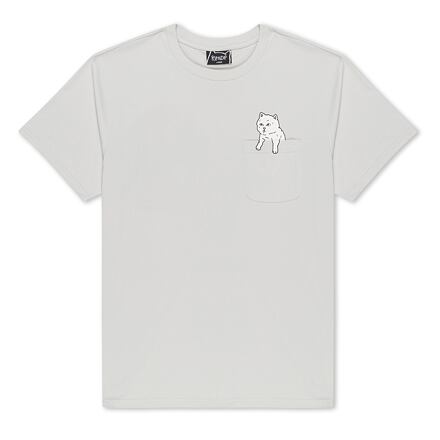 Tričko RIPNDIP Rip N Dip For Sale Pocket T-Shirt Size M Šedá | RNDSPR25142, 0
