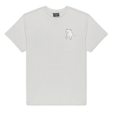 Tričko RIPNDIP Rip N Dip For Sale Pocket T-Shirt Size M Šedá | RNDSPR25142, 0