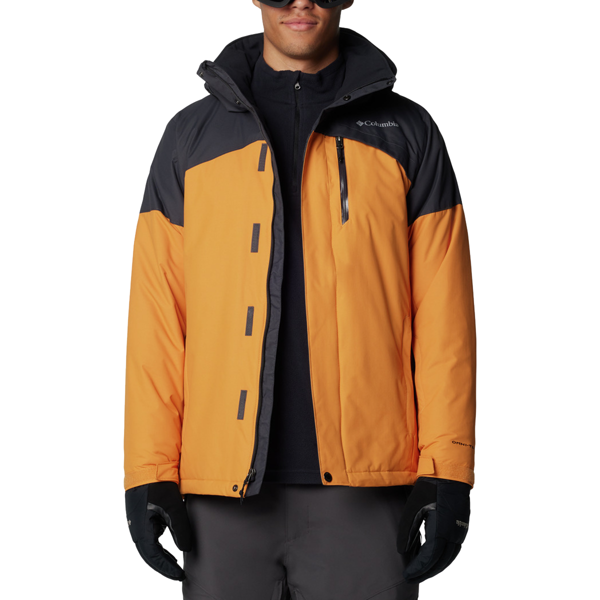 Bunda Columbia Last Tracks™ II Omni-Tech Hooded Ski Jacket Oranžová | 2087411861, 0