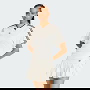 Ruched Football V-Neck T-Shirt