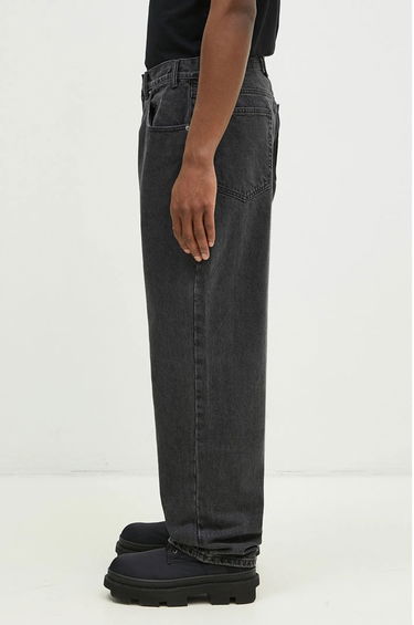 Džínsy thisisneverthat thisisneverthat Relaxed Jeans Čierna | TN243DPA5P02, 1