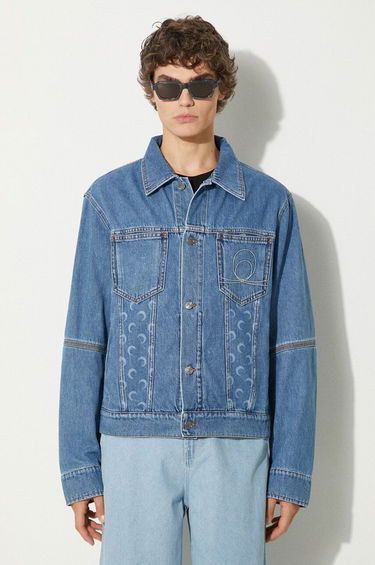 Bunda Marine Serre Denim Trucker Jacket Modrá | MJA063A, 0