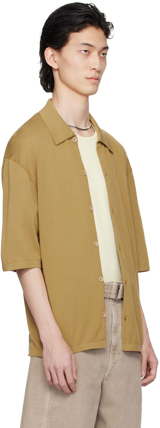 LEMAIRE Button Knit Shirt