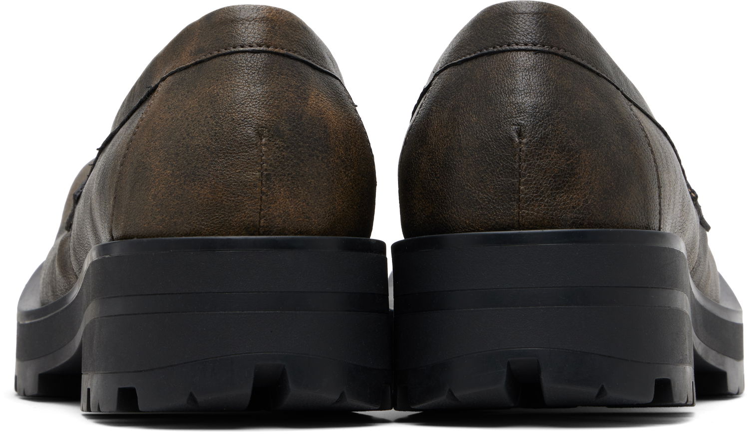 Tenisky a topánky Charles Jeffrey Loverboy Charles Jeffrey LOVERBOY Moggies Claws Distressed Loafers Hnedá | 052150102, 1