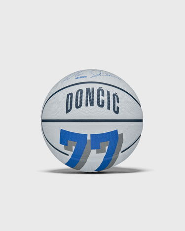 Športový doplnok Wilson Tennis NBA Player Icon Luka Dončić Mini Size 3 Basketball Biela | WZ4007701XB3, 0