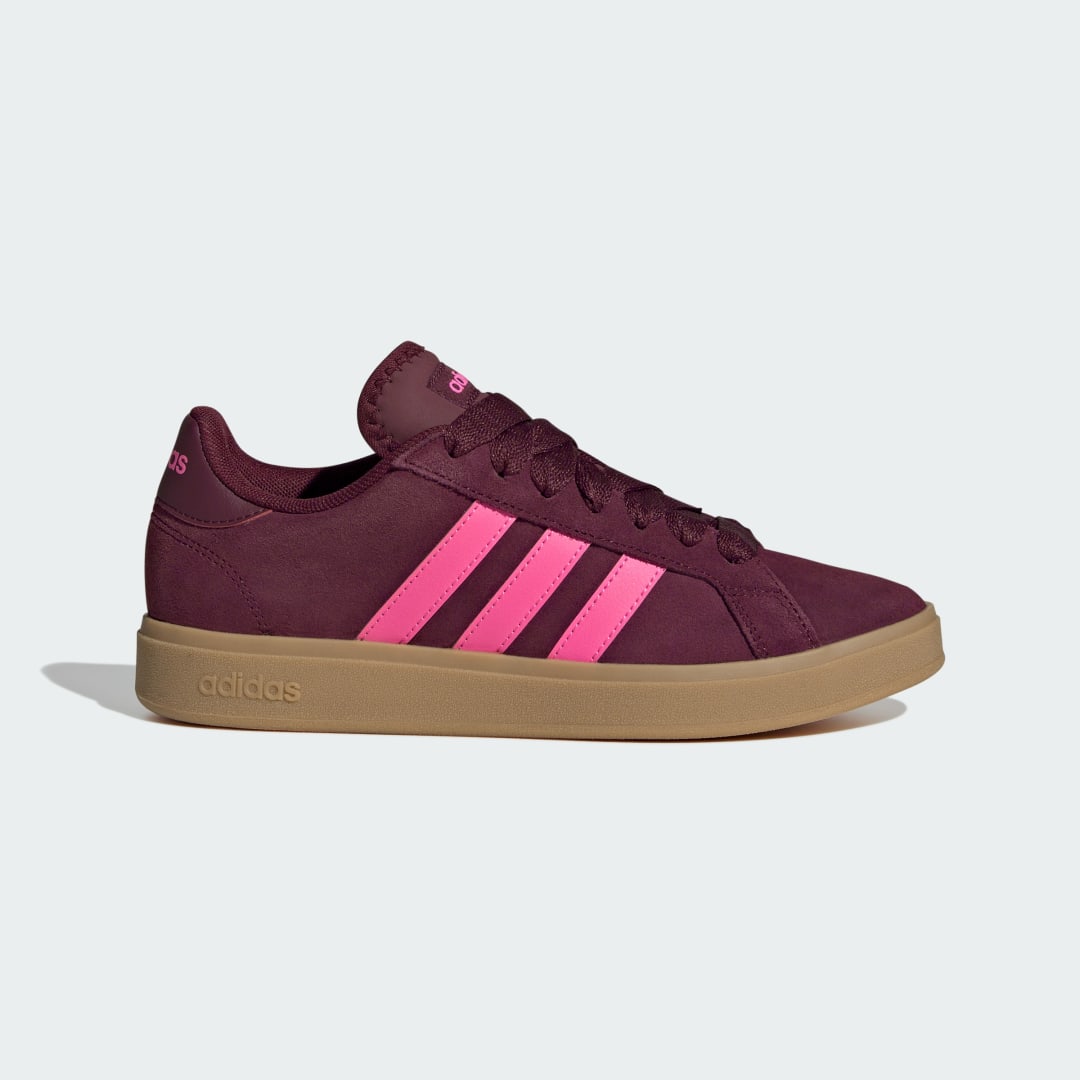 Tenisky a topánky adidas Performance Grand Court Base 00s Vínová | JQ3598, 0