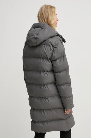 Prešívaná bunda Rains Long Puffer Down Jacket Šedá | 15130.13, 3