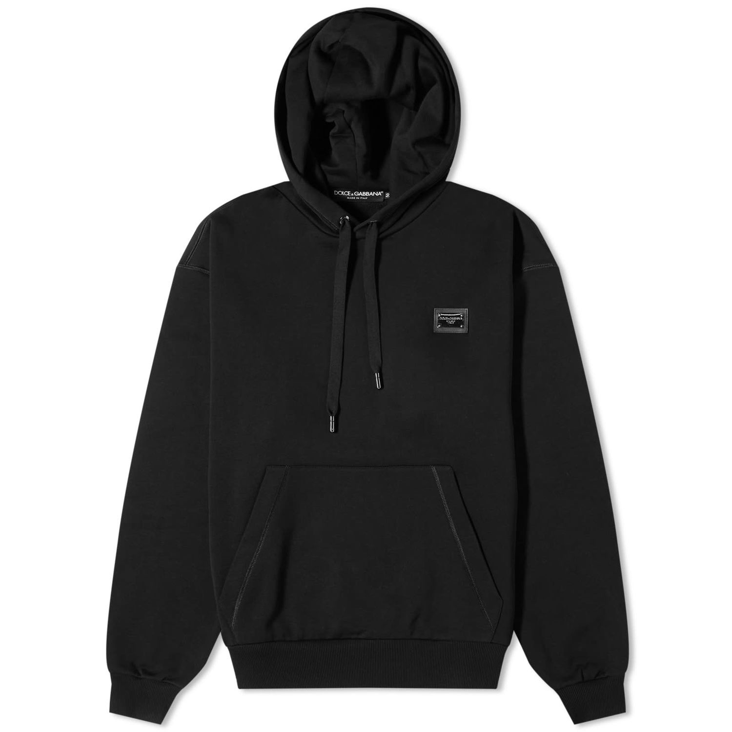 Mikina Dolce & Gabbana Plate Pop Over Hoodie Black Čierna | G9ZU0TG7F2G-N0000, 0