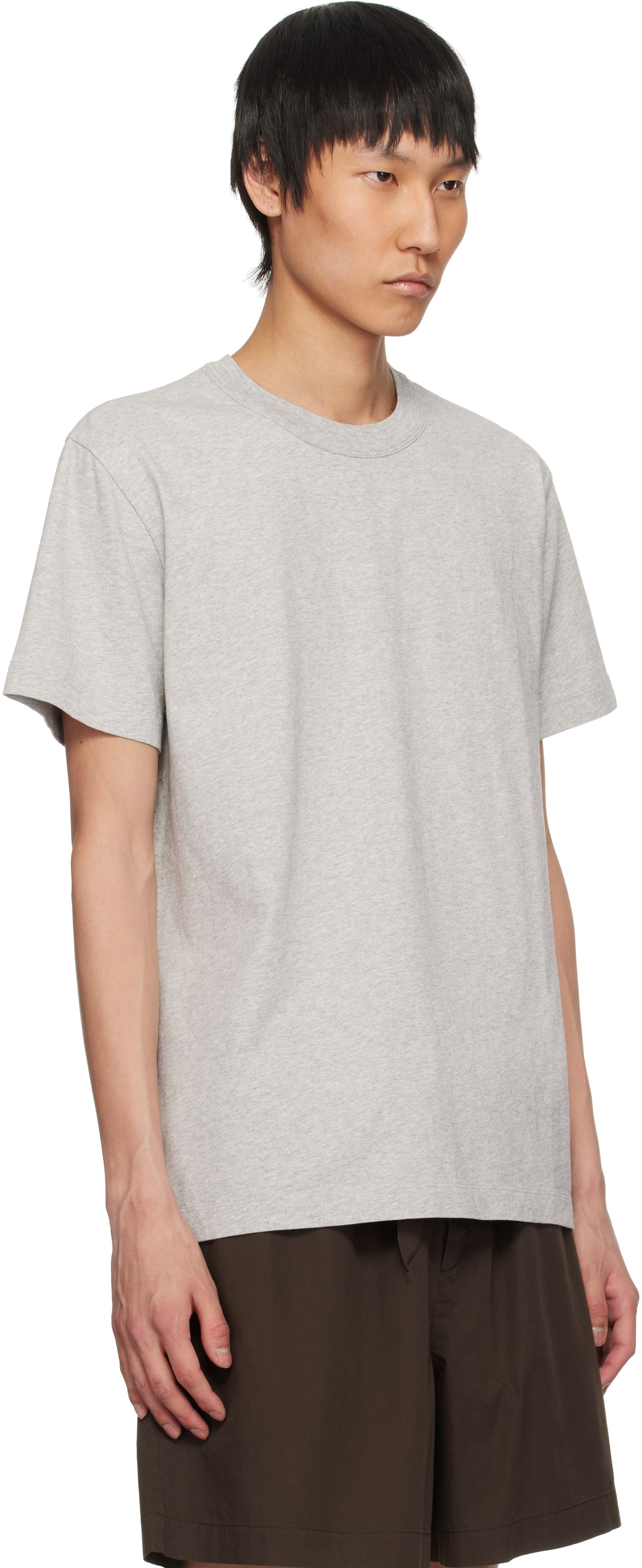Tričko TEKLA Tekla Sleeping T-Shirt Šedá | TSH-GM, 1