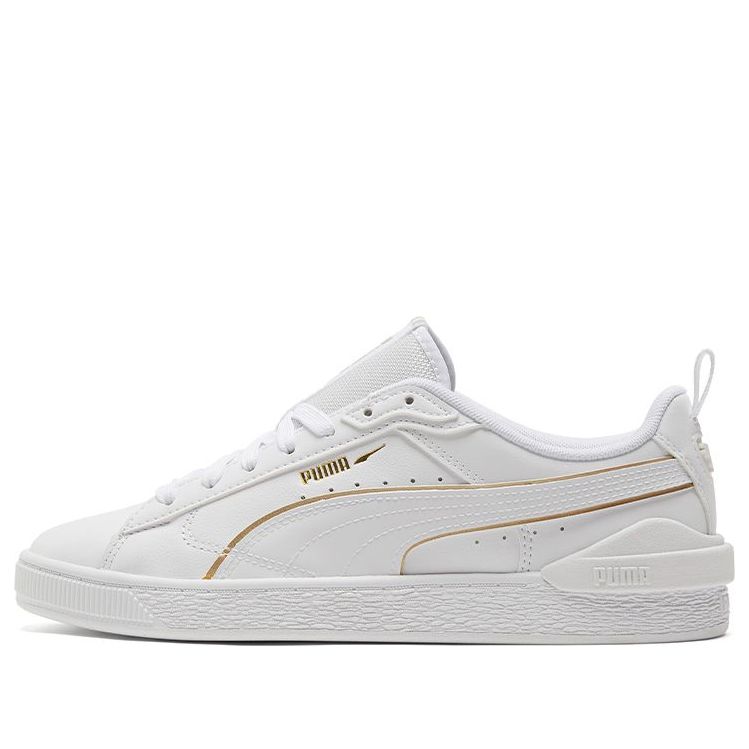 Tenisky a topánky Puma Suede Bloc 'Liquid Metal Biela | 381190-01