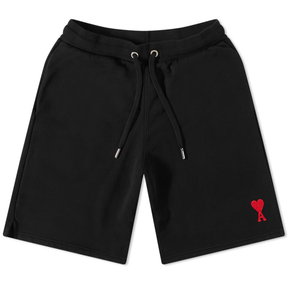 Šortky AMI Small A Heart Shorts Čierna | USO604-747-009, 0