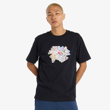 Tričko New Balance Printed T-Shirt Čierna | NBMT53905BK, 1