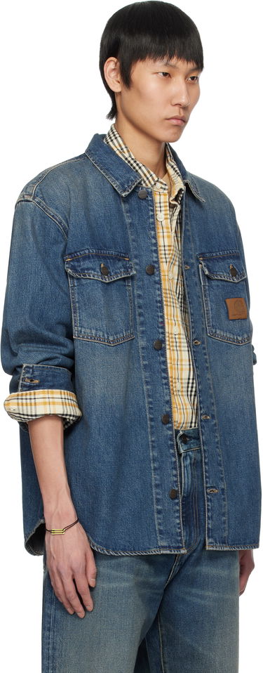 Košeľa Carhartt WIP Carhartt WIP Lincoln Denim Jacket Modrá | I034735, 1