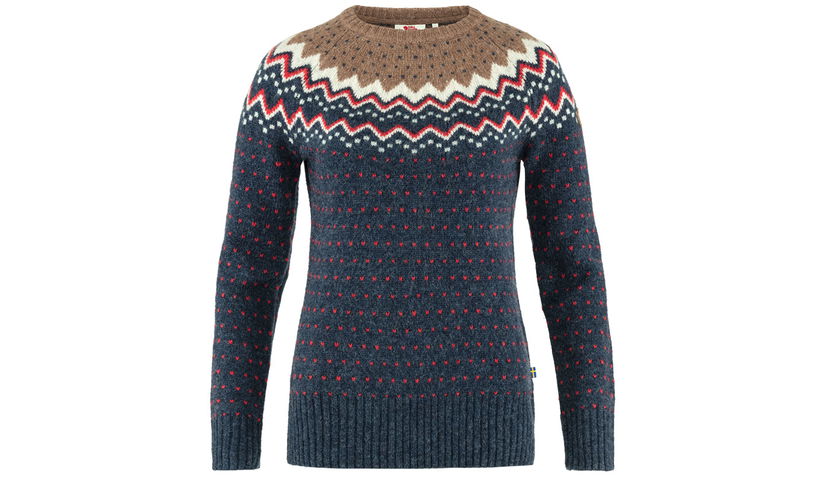 Sveter FJÄLLRÄVEN Övik Fair Isle Knit Sweater Rôznofarebný | F89941-560