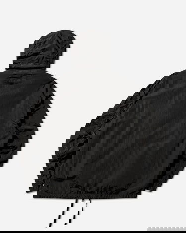 Vetrovka C.P. Company Chrome-R Hooded Lens Overshirt Čierna | 20CMOS058A-005904G 999, 2