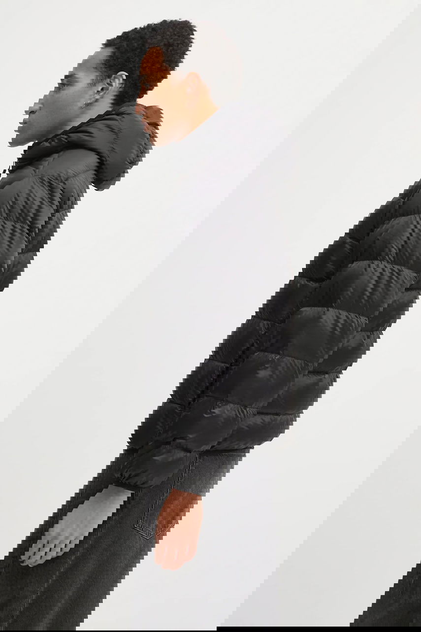 Prešívaná bunda AAPE by A Bathing Ape 29 Now Hooded Puffer Jacket Čierna | AAPDNM7720XXP, 1