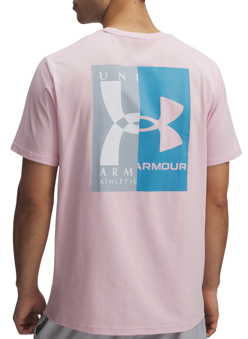 Tričko Under Armour 60/40S EVOL Logo Short Sleeve T-Shirt Ružová | 1390165-647, 1