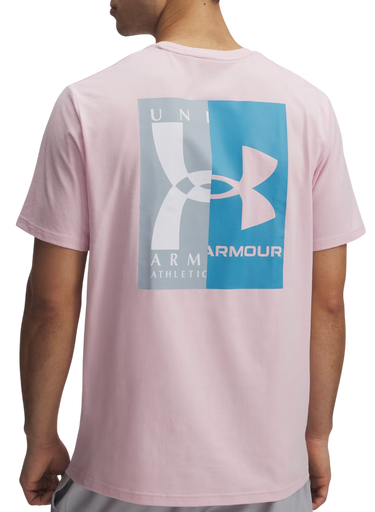 Tričko Under Armour 60/40S EVOL Logo Short Sleeve T-Shirt Ružová | 1390165-647, 1