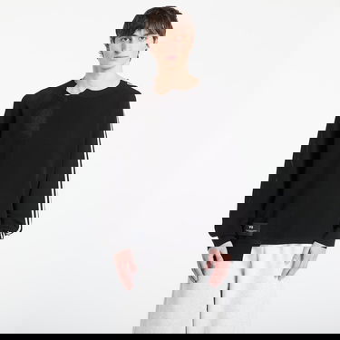 Mikina Y-3 Y-3 Raw Edge 3 Stripes Crewneck Sweatshirt Čierna | KR2395, 0