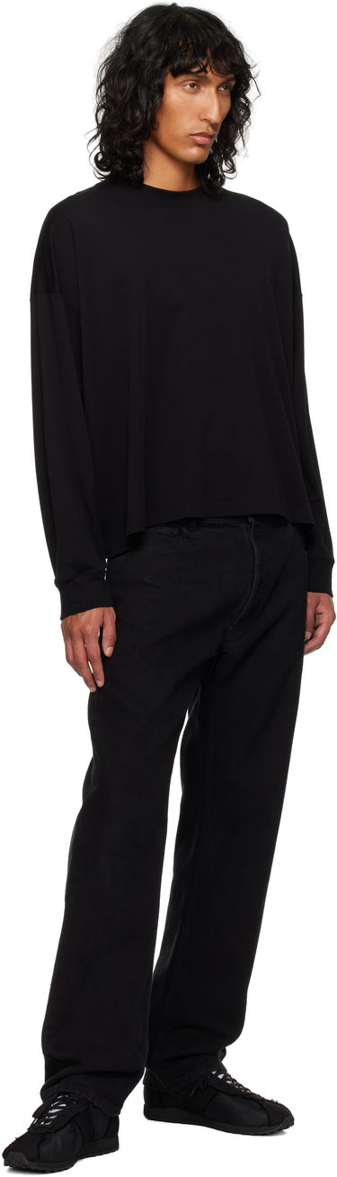 Tričko The Row Haru Long Sleeve T-Shirt Čierna | 668-F911, 3