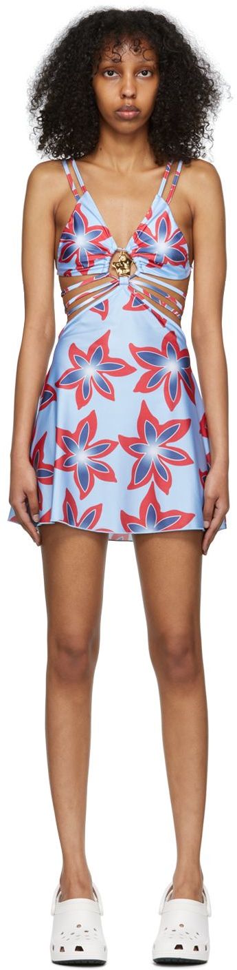 Šaty Chopova Lowena Exclusive Floral Print Mini Dress Rôznofarebný | 9121, 0