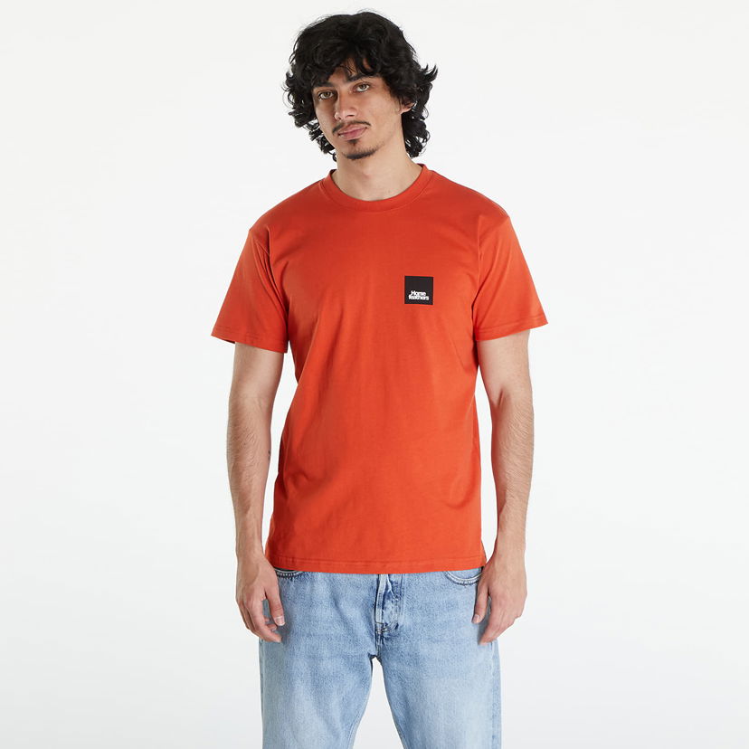 Tričko Horsefeathers Minimalist II T-Shirt Orange Rust Oranžová | SM1310H