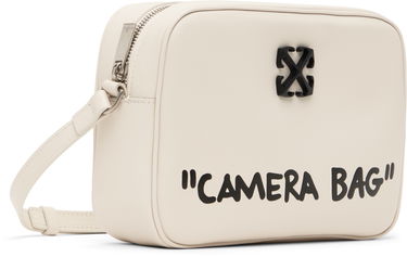 Taška cez rameno Off-White Off-White Jitney Quote Camera Bag Béžová | OWNN18CC99LEA0010410, 1