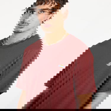 Tričko Dickies Short Sleeve T-Shirt Mapleton Vínová | DK0A4XDBL161, 1