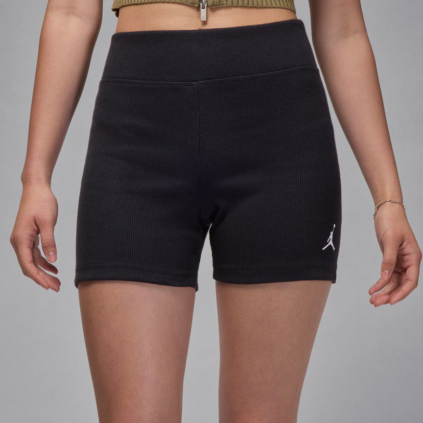 Šortky Jordan Brooklyn Essentials Ribbed 4 Inch Shorts Čierna | IB9882-010