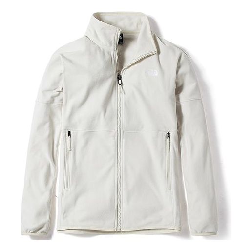 Bunda The North Face The North Face Fleece Hoodie Biela | 49AZ-K82