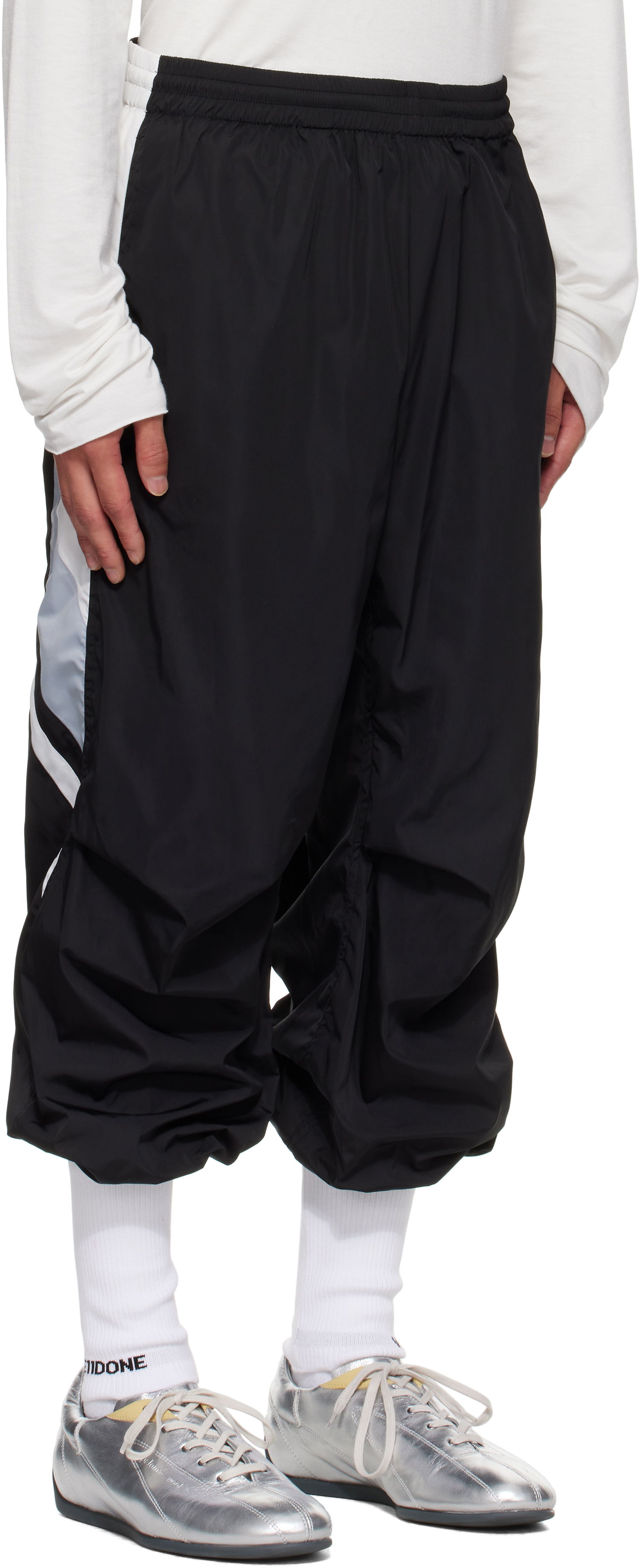 Tepláky We11done We11done Socks Track Pants Čierna | WD-PT2-25-213-M-BK, 1