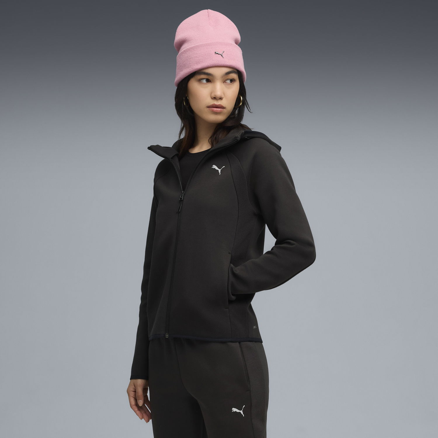 Bunda Puma Evostripe Hooded Jacket Čierna | 688141_01, 0