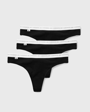 Nohavičky Lacoste UNDERWEAR THONG Čierna | 8F1341-031, 0