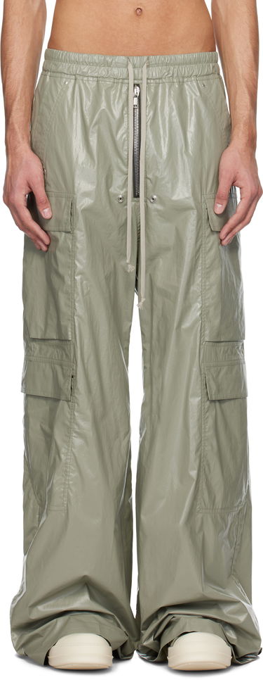 Cargo nohavice Rick Owens Rick Owens Hollywood Cargobela Cargo Pants Zelené | RU01E5339 MCT, 0