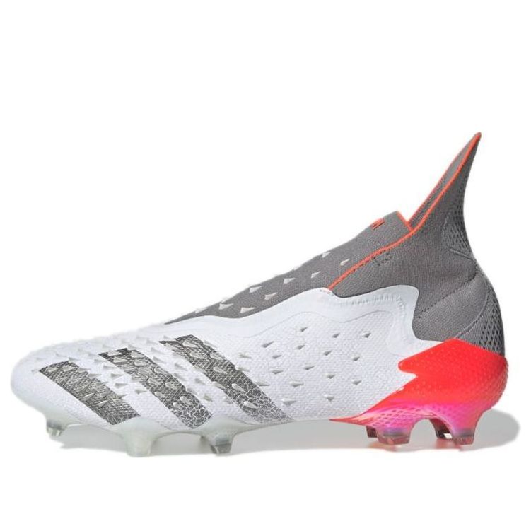 Tenisky a topánky adidas Performance adidas Predator Freak+ FG 'Demonskin - White Solar Red' Biela | FY6239, 0
