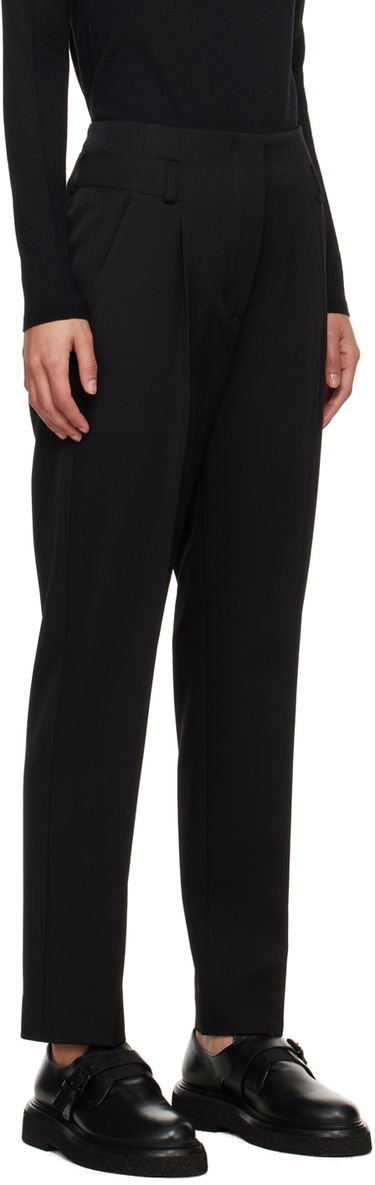 Nohavice Max Mara Black Pleated Dress Trousers Čierna | 2411131151600, 1