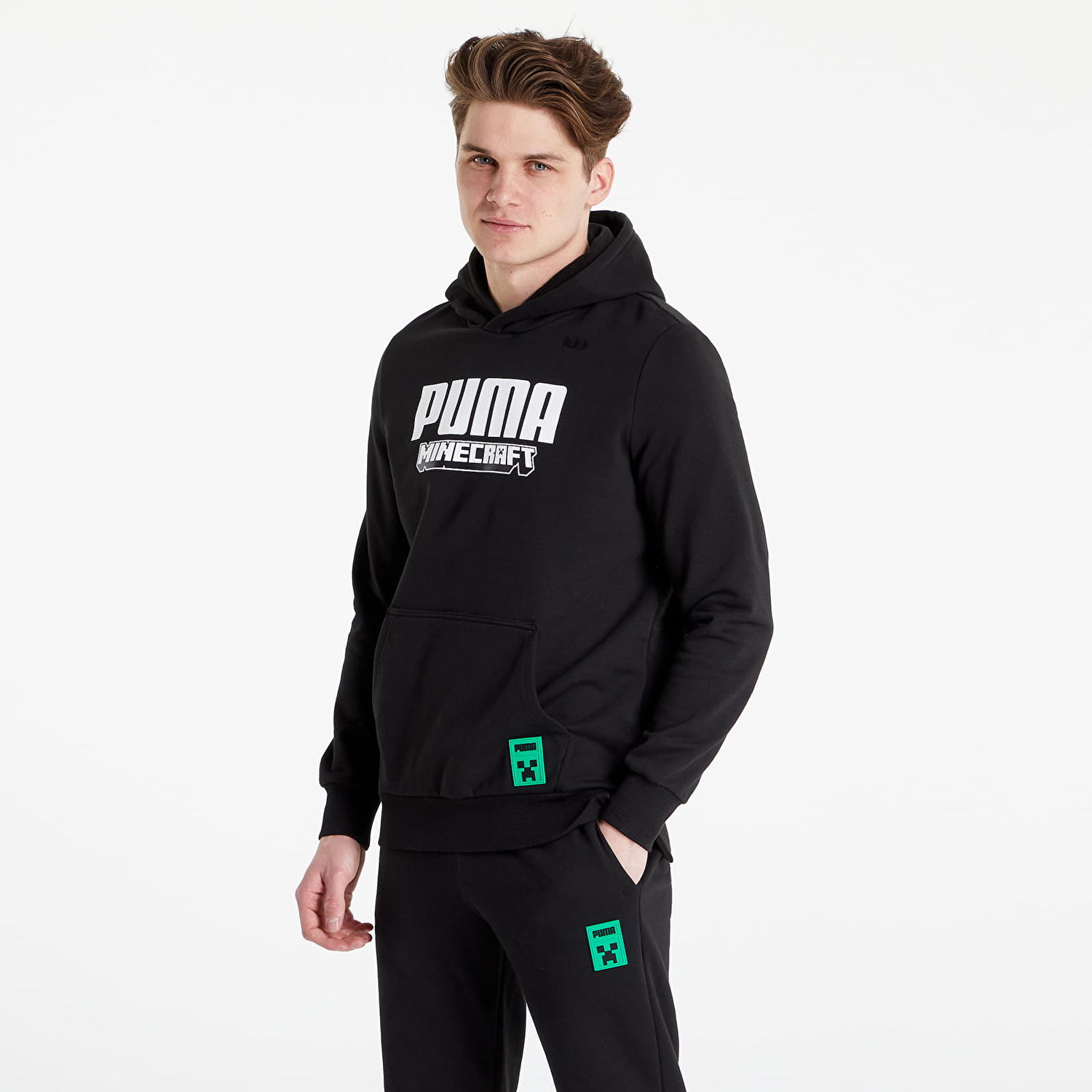 Mikina Puma Minecraft x Hoodie Čierna | 53437601, 0