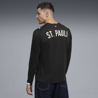Dres Puma FC St. Pauli Third Replica Jersey Long Sleeve Čierna | 783077_03, 4