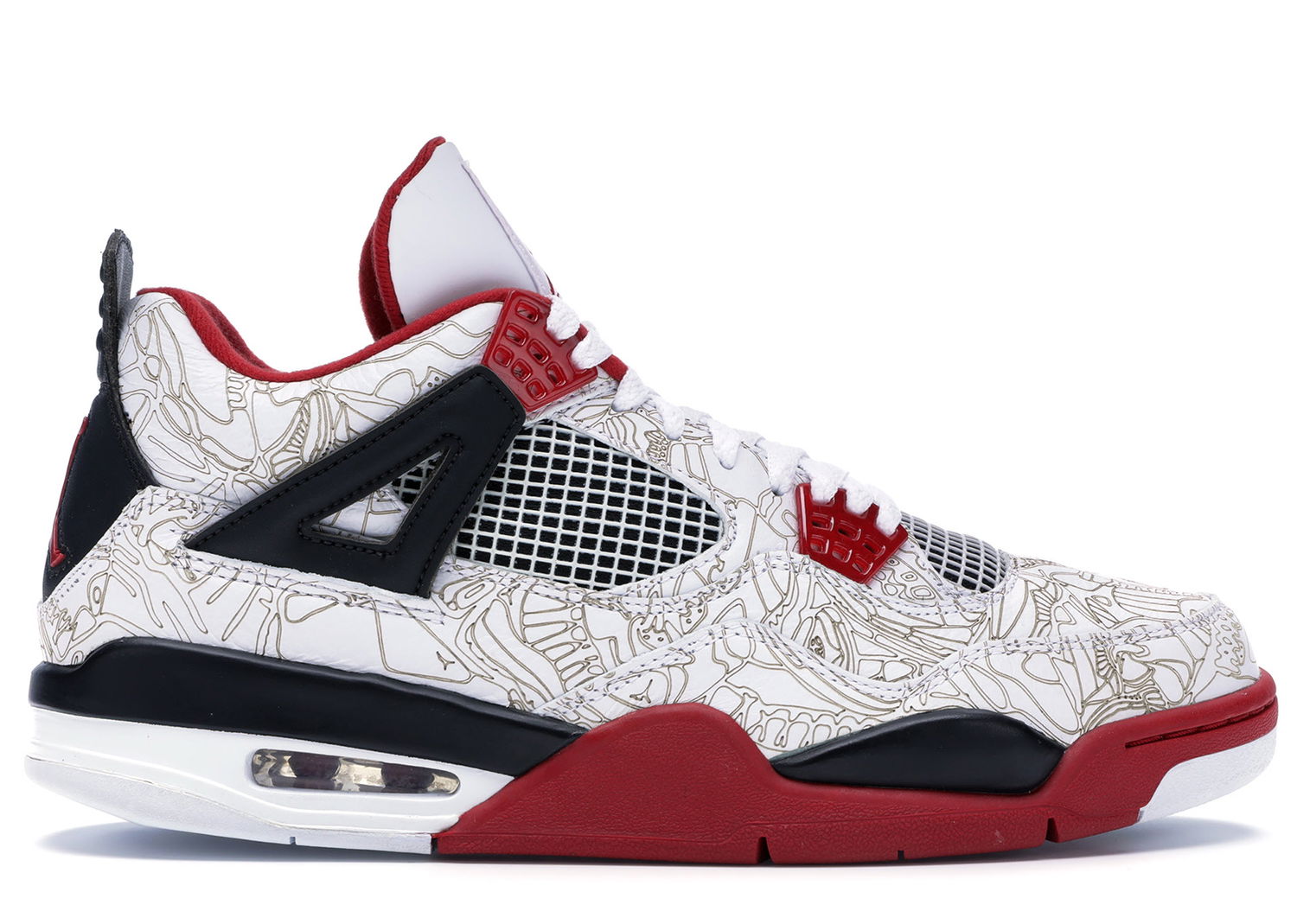Tenisky a topánky Jordan Air Jordan 4 Retro White Laser Biela | 308497-161, 0