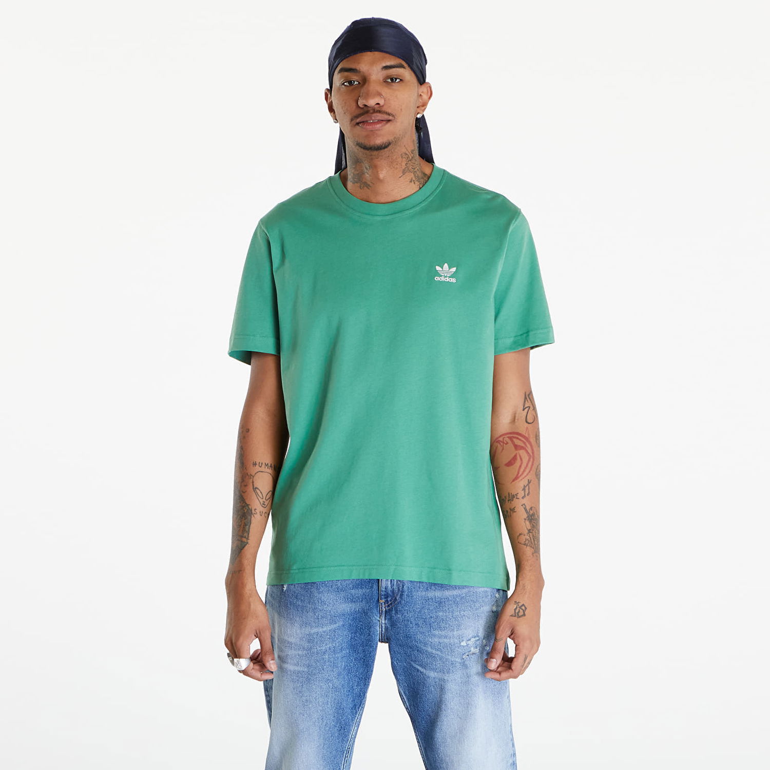 Tričko adidas Originals Trefoil Essential Tee Preloved Green Zelené | IN0671, 0