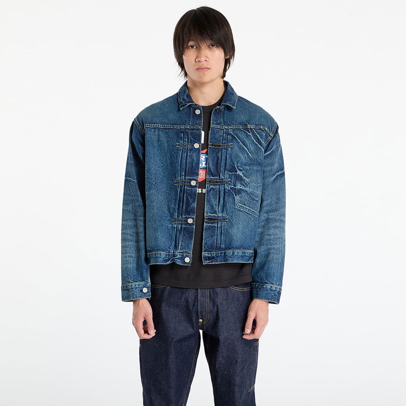 Bunda Human Made HUMAN MADE Denim Work Jacket Modrá | HM30JK002IN
